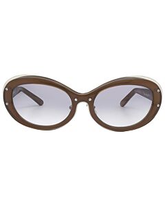 Yohji Yamamoto Brown/Chrome Sunglasses