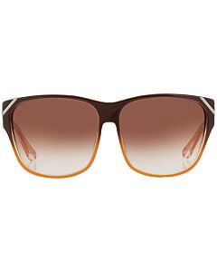 Yohji Yamamoto Brown/Orange Sunglasses