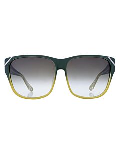 Yohji Yamamoto Green Gradient Sunglasses