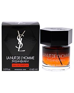 Yves Saint Laurent Men's La Nuit De LHomme EDP Spray 2 oz Fragrances 3614272648340