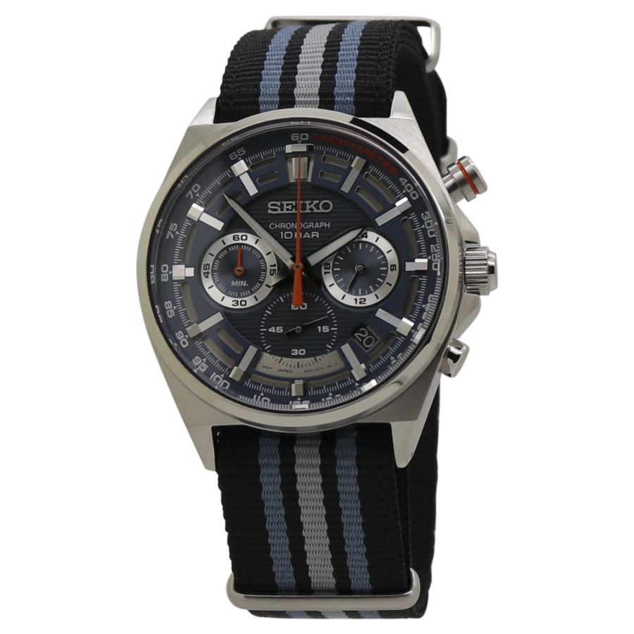 Watch Dial Nylon Core Chronograph | Men\'s Grey of World Watches