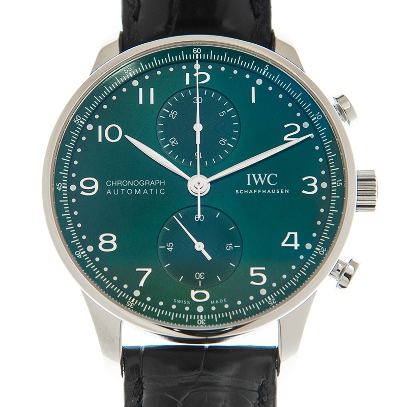 Men\'s Chronograph | of Watches World Steel Stainless Green Dial Watch